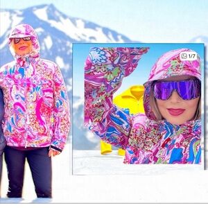 Bogner Vibrant Fire + Ice Ski Jacket - Like New!